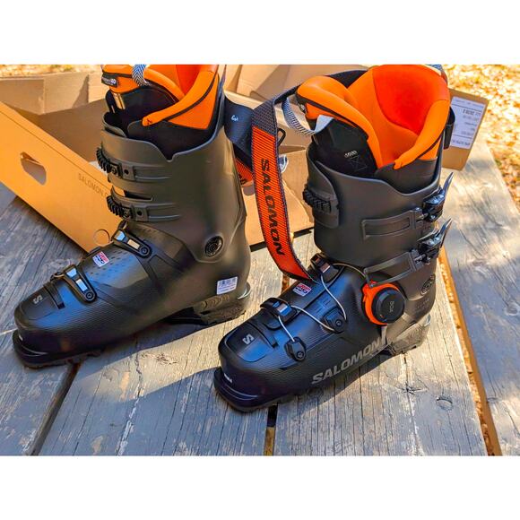 LIKE NEW 2026 Salomon Supra BOA 110 GW Ski Boots | Size 28.5 | Used 1 Day! - Picture 7 of 11